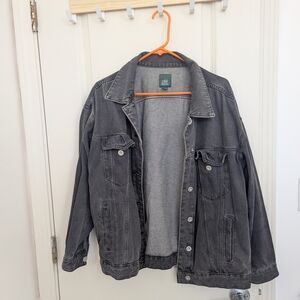 Wild Fables Gray Denim Jacket